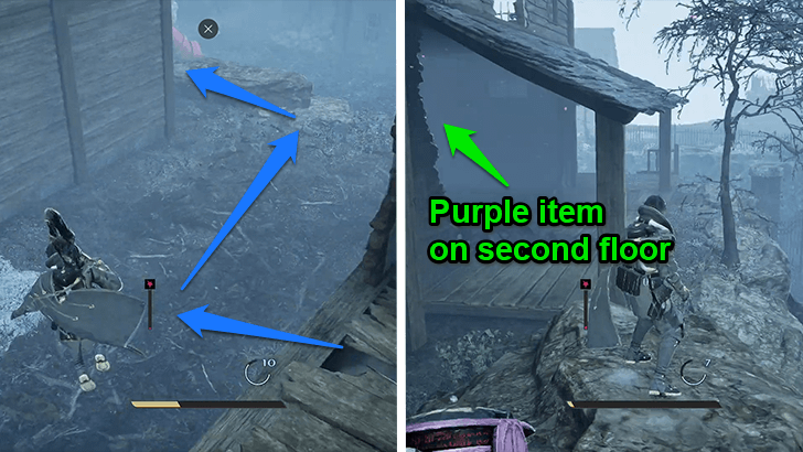 House near Playground Slide