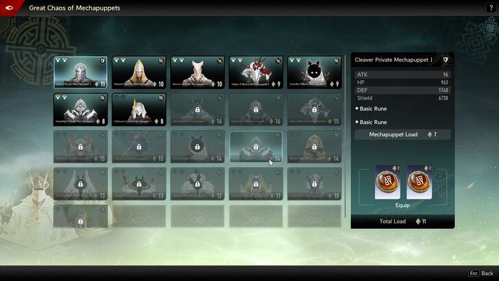 Test and Try Out Different Mechapuppets event guide