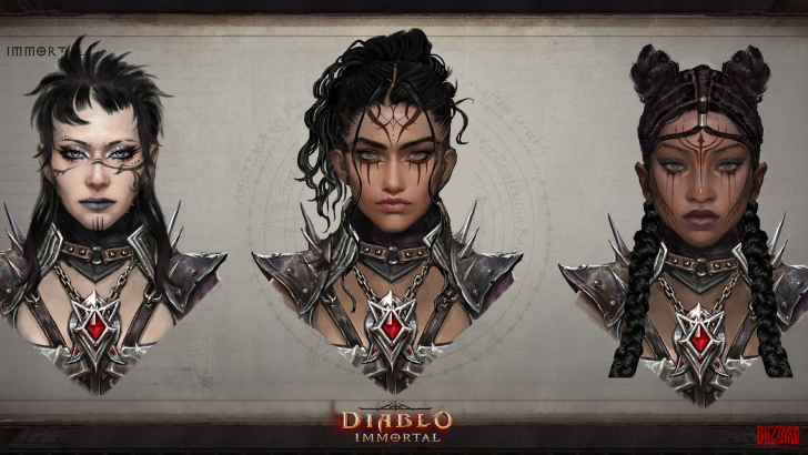 diablo immortal warlock art