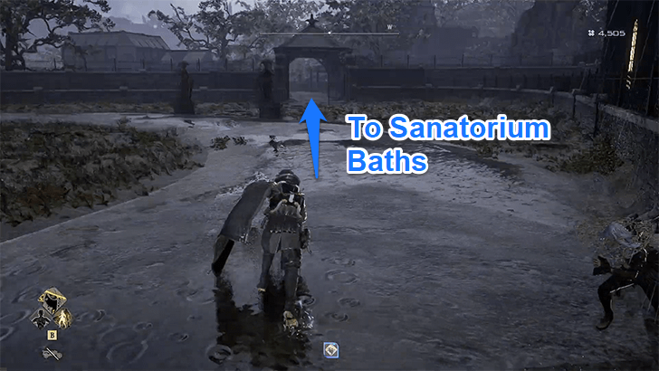 To the Sanotorium Baths