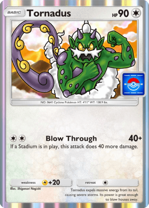 Pokemon TCG Pocket - P-B 029 Tornadus