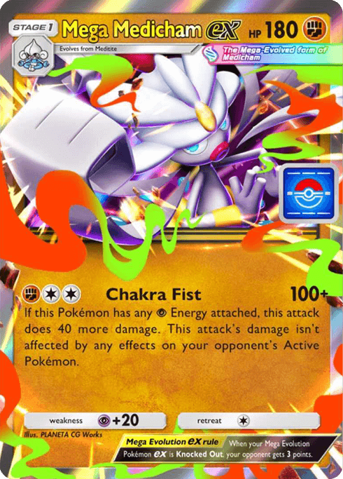 Pokemon TCG Pocket - P-B 032 Mega Medicham ex