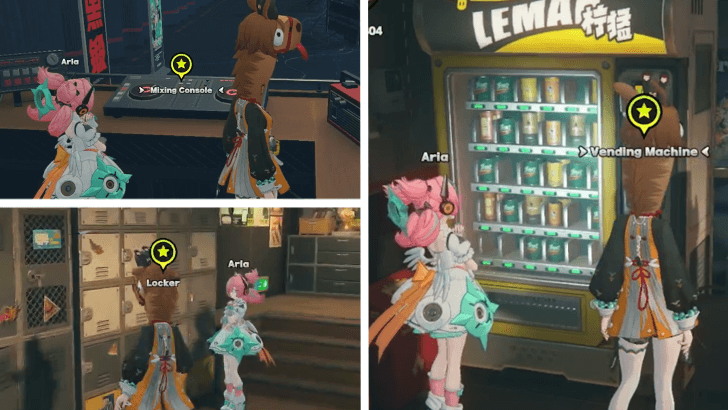 Hunt for clues with Aria at 404