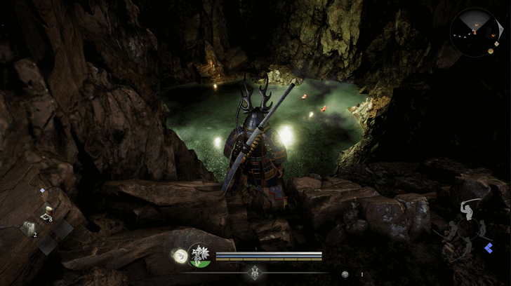 Futamata Road Hot Spring Overworld Location