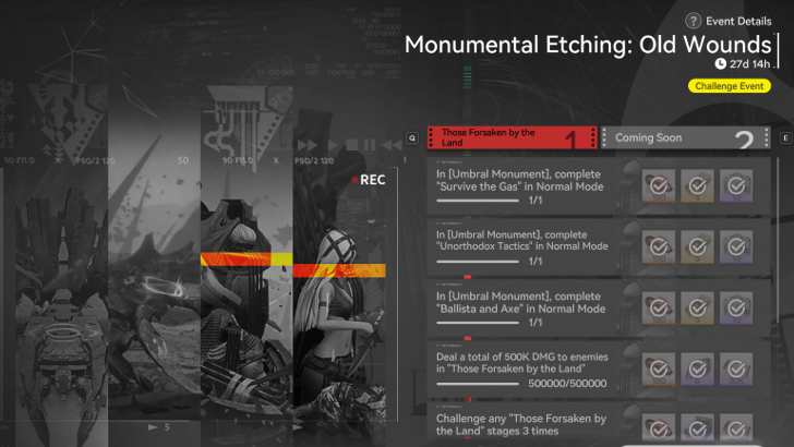 Arknights Endfield - Monumental Etching - Old Wounds
