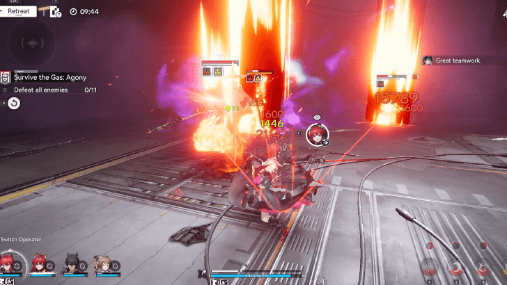 Group Enemies and Deal AoE Damage