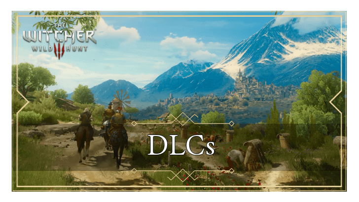 Witcher 3 - DLC Top Banner