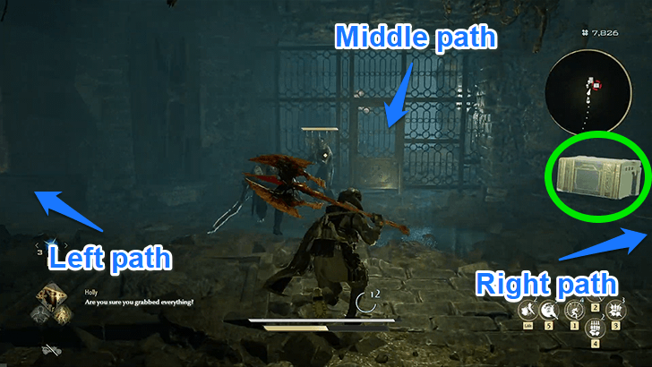 Nameless Bayonet location