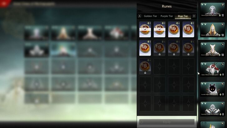 Equipping Runes to Mechapuppets