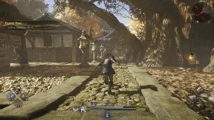 Hamamatsu Hill Enemy Base 2 Overworld Location