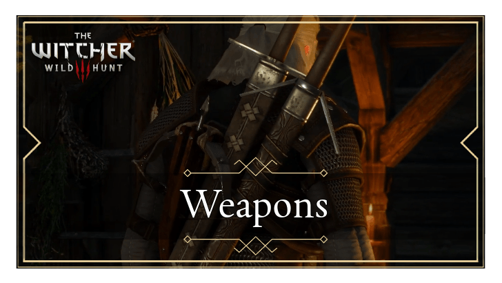 Witcher 3 - Weapons Top Banner
