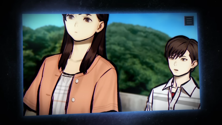 Yuza talking to Sato in the Paranormasight Trailer