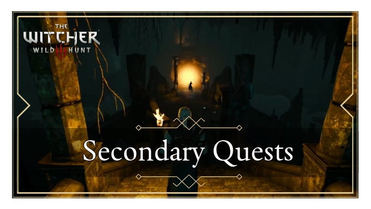 Witcher 3 - Secondary Quests Top Banner