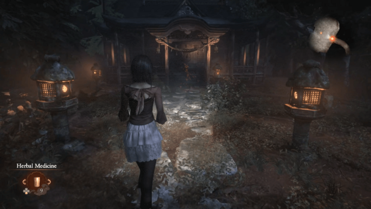 Mio At the Kureha Shrine