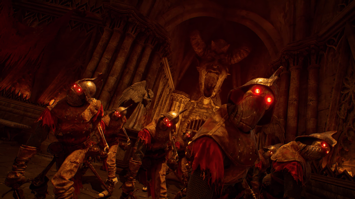 An army of the undead from the upcoming game Crimson Moon