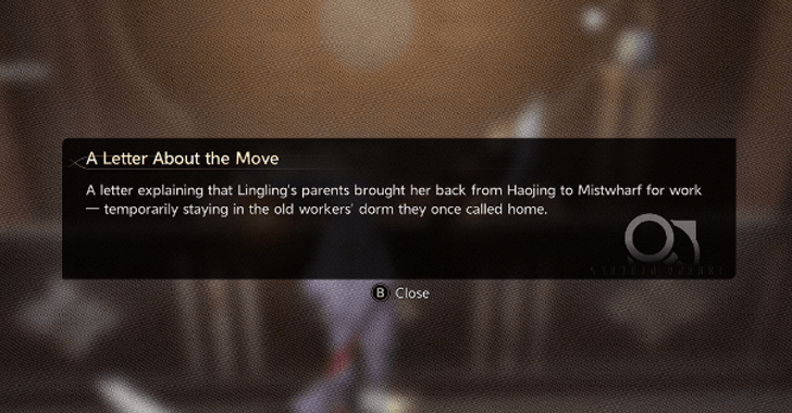 A Letter about the Move - Duet Night Abyss