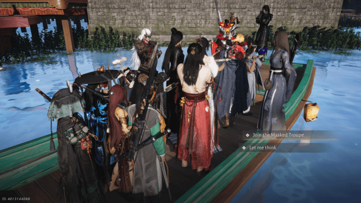 Where Winds Meet - How to Join The Masked Troupe - Join The Masked Troupe.png