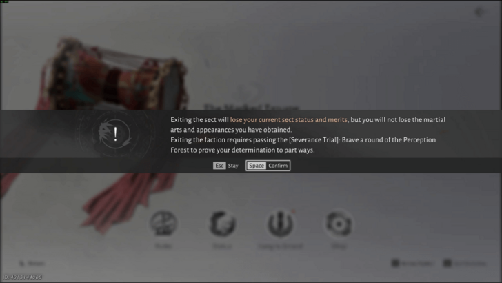 Where Winds Meet - Masked Troupe - Leave Sect