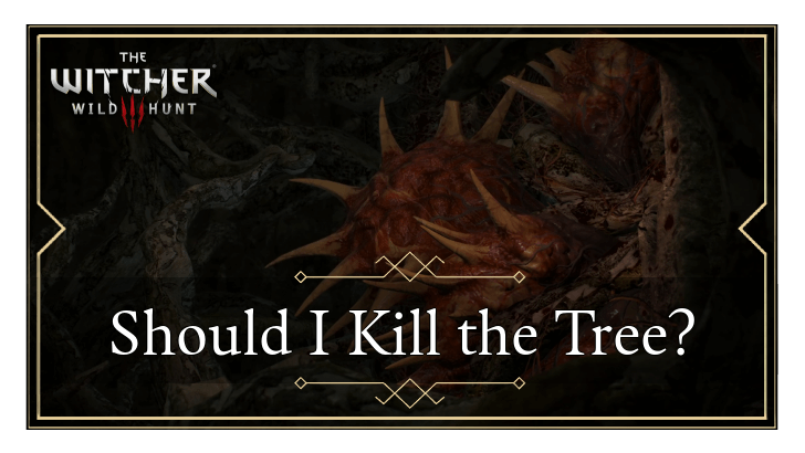 The Witcher 3 Wild Hunt - Should I Kill the Tree