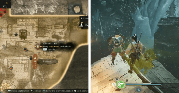 Tatsumaro Putrid Paradise Quest Start