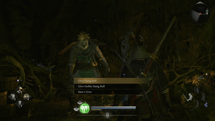 Give Tatsumaro Dung Balls