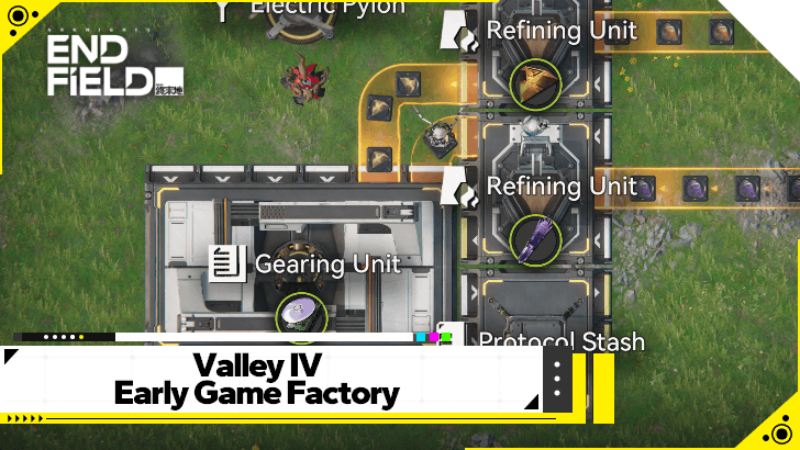 Valley IV Early Game Factory