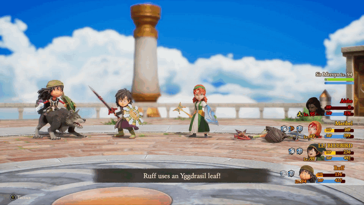 Yggdrassil Leaf in Combat