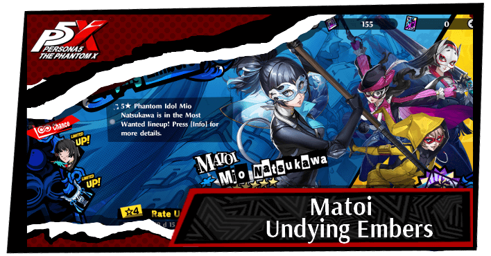 Persona 5 The Phantom X Undying Embers