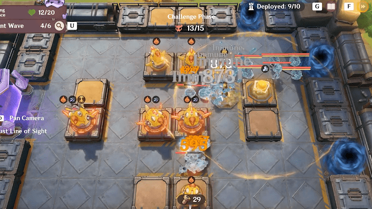 Genshin Impact - Operation Stronghold Defense - Gameplay