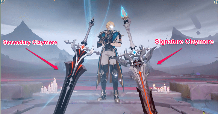 Genshin Varka Weapon Skin