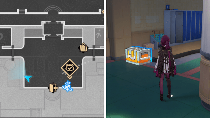 HSR Graphia Academy Chest 1 Location