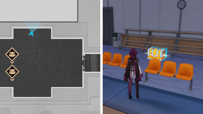 HSR Graphia Academy Chest 8 Location