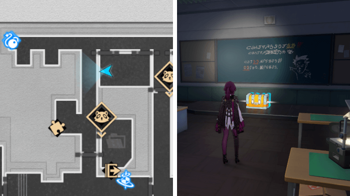 HSR Graphia Academy Chest 19 Location