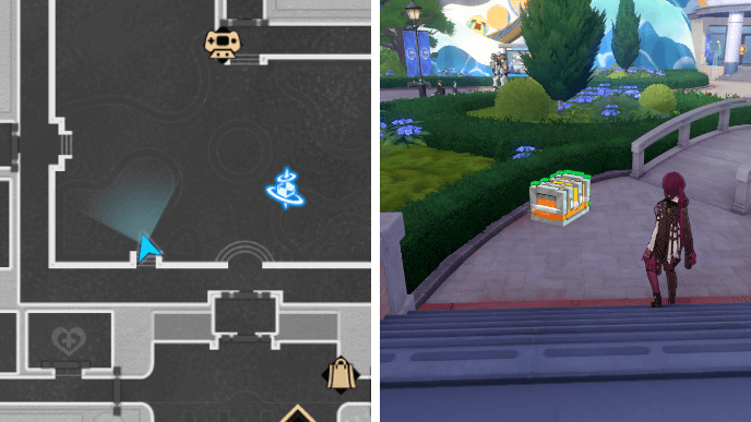 HSR Graphia Academy Chest 24 Location