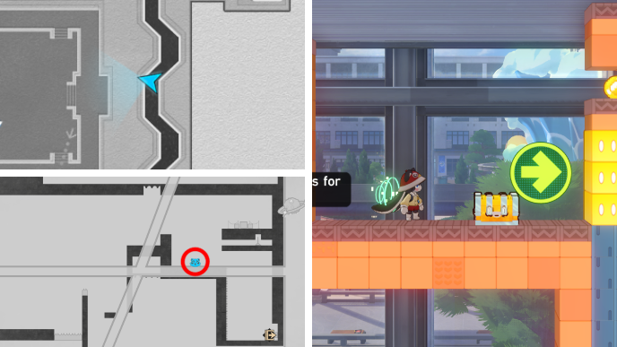 HSR Graphia Academy Chest 32 Location