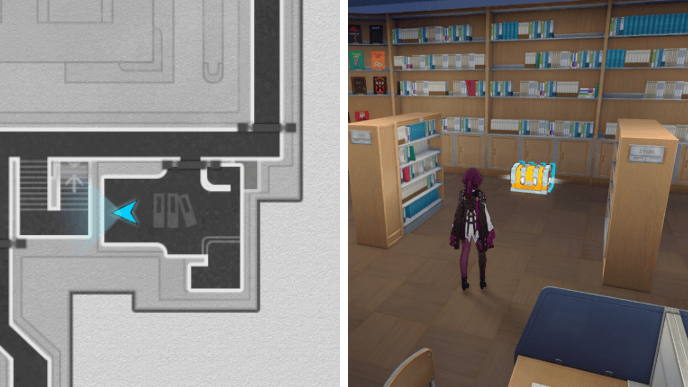 HSR Graphia Academy Chest 36 Location