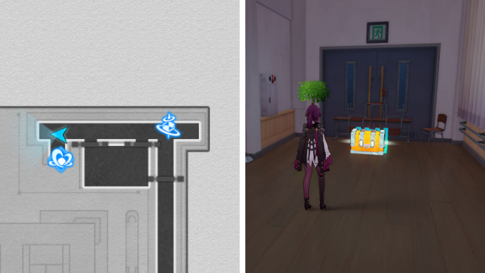 HSR Graphia Academy Chest 40 Location