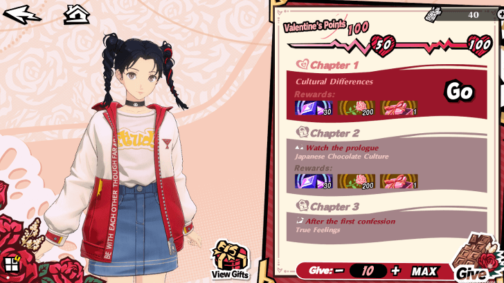 Give Chocolate Pieces