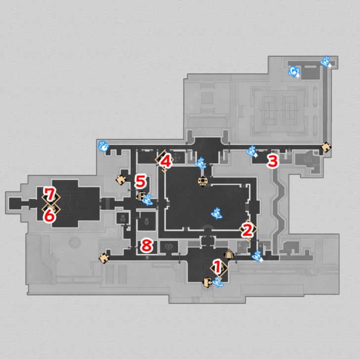 Star Rail - Graphia Academy Interplanar Jump Locations F1