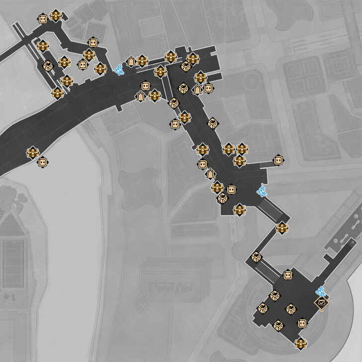 HSR Duomension City F1 East Map