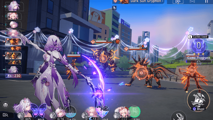 Star Rail - Anomaly Arbitration Knight 2 - Dark Sun Gryphon