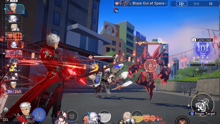 Star Rail - Anomaly Arbitration Knight 3 - Blaze Out of Space