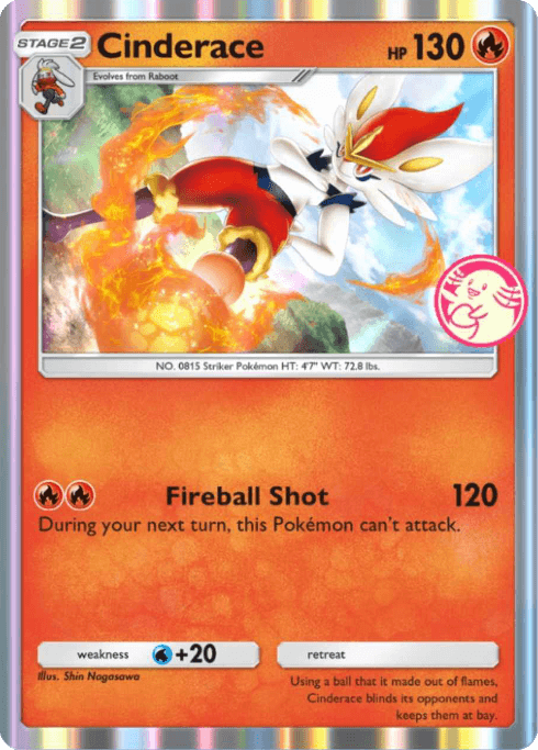 Pokemon TCG Pocket - P-B 026 Cinderace