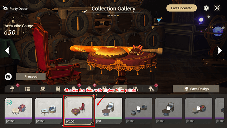 Vibe Gauge Item Decor