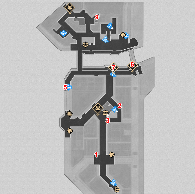 Dovebrook District F1 Nameless Wispae Locations
