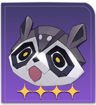 Honkai Star Rail - Raccoon Supplicant Mask