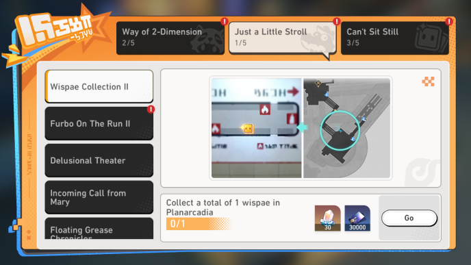 HSR View Objectives in the Planarcadia Essentials List