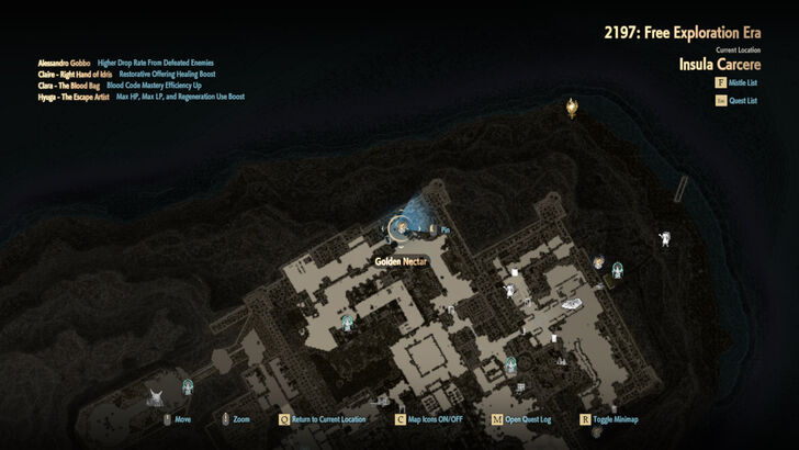 Golden Nectar 44 Map