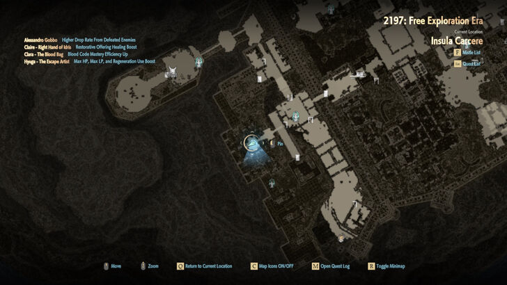 Golden Blood Bead 10 Map