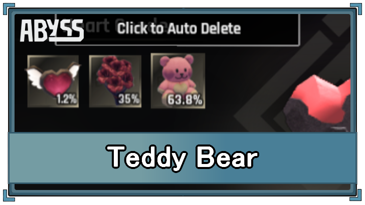 Abyss - Teddy Bear Artifact Stats and How to Get